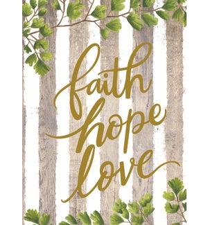 JOURNAL/Faith Hope Love