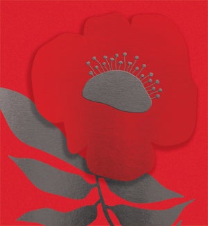 GIFTCARD/Red Flower