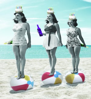 BDFR/Dames Sur Un Ballon