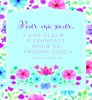 RBDFR/Pour Ma Soeur Une Fleur