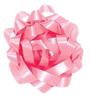 BOW/Lrg Light Pink