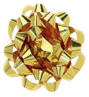 BOW/Lrg Gold Hologra