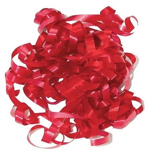 RIBBON/Curl Swirl Red
