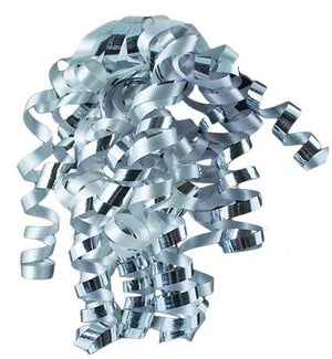 RIBBON/Curl Swirl Silver