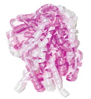 RIBBON/Curl Swirl Pink/White