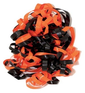 RIBBON/Curl Swirl Orange/Black