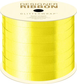 RIBBON/Curling Primary Yellow