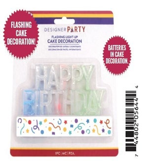 CANDLE/Bday Flashing Cake