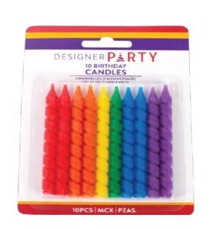 CANDLE/Bday Multi Spiral