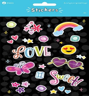 STICKERS/Sweet Word Art