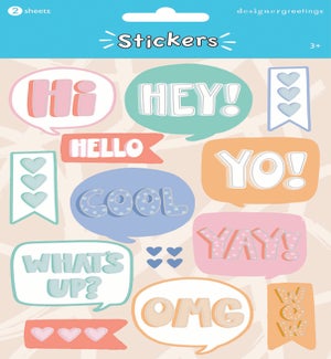 STICKERS/Word Bubbles