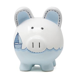 BANK/Triple Sailboat pig