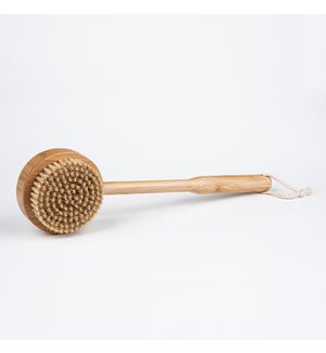 BRUSH/Bamboo Bath Brush 14"