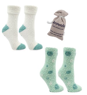 SOCKS/Lush Mint - 2pk