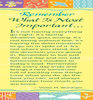 BM/Remember What Is Most