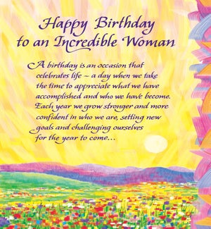 BD/To An Incredible Woman