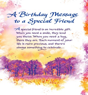BD/Birthday Message