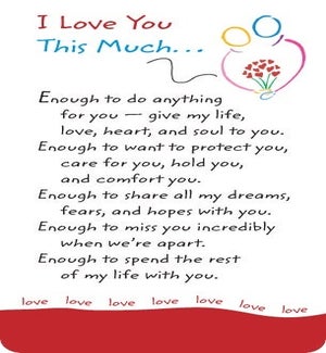 WALLETCARD/I Love You