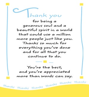 WALLETCARD/Thank You
