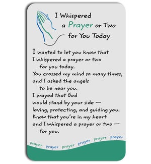 WALLETCARD/A Prayer Or Two