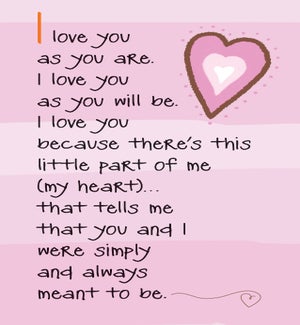 WALLETCARD/I Love You