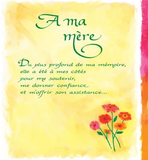MOFR/A MA MÈRE DU PLUS PROFOND