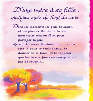 DAFR/D’UNE MÈRE À SA FILLE