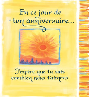 BDFR/JOUR DE TON ANNIVERSAIRE