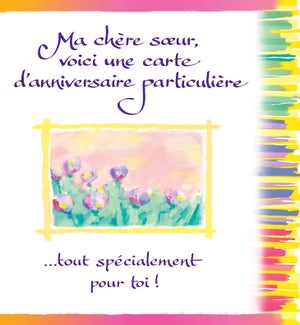 RBDFR/MA CHÈRE SOEUR VOICI UNE