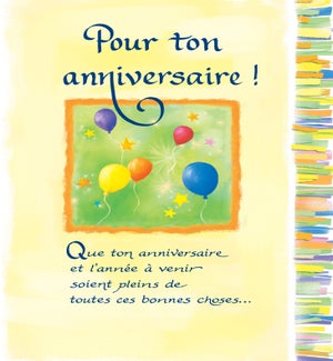BDFR/POUR TON ANNIVERSAIRE!