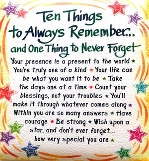 MAG/Ten Things To Always Remem