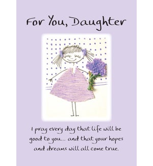 DA/For You, Daughter/I Pray