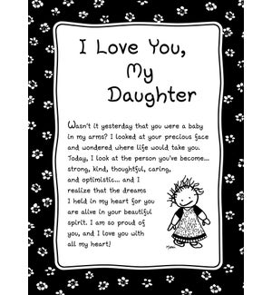 PRINT/I Love You My Daughter