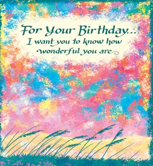 BD/For Your Birthday
