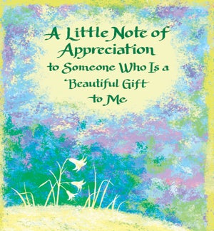TY/Note OF Appreciation