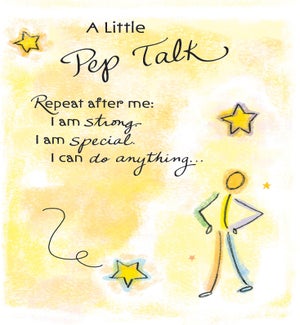 EN/A Little Pep Talk
