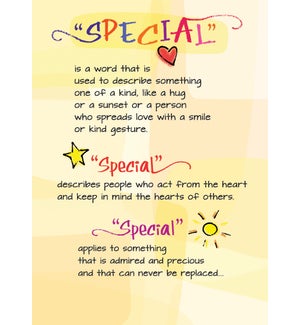 FR/Special Is A Word That Is