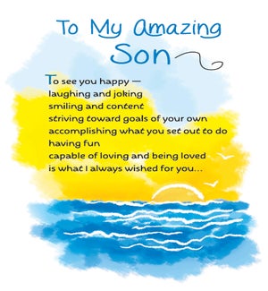 SO/To My Amazing Son