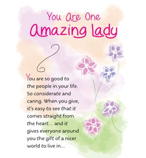 FR/You Are One Amazing Lady