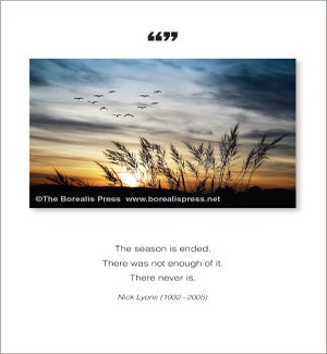 SY/The Season Is Ended