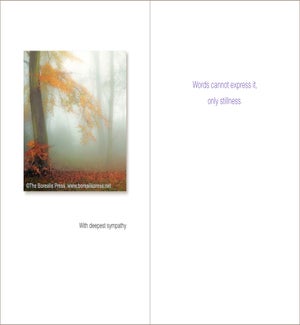 SY/With deepest sympathy