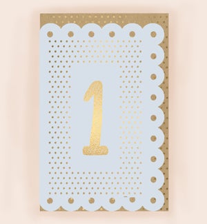 BD/1st Birthday Blue
