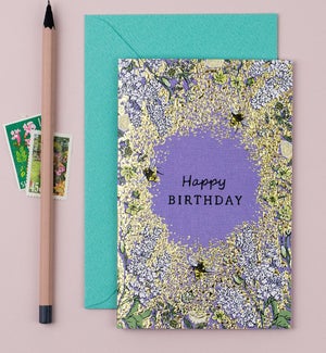 BD/Birthday Floral Bees