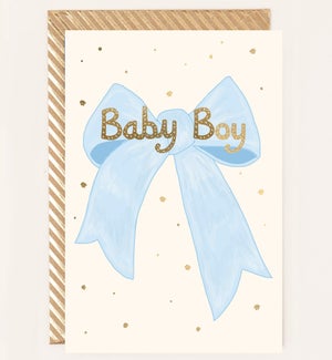 NB/Baby Boy Bow