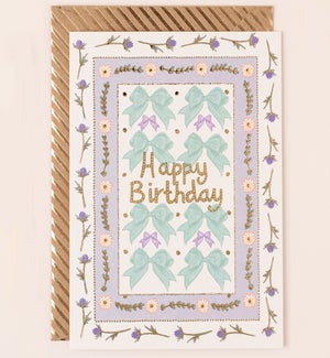 BD/Birthday Blue Bows