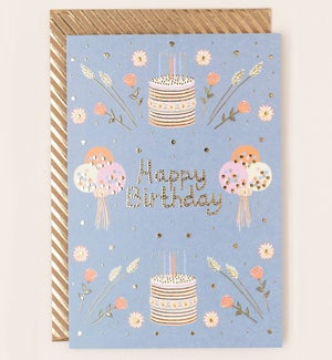 BD/Cakes and Balloons Blue