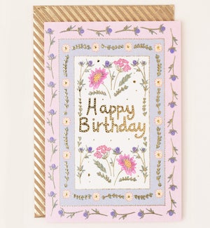 BD/Birthday Pink Border