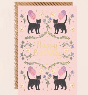 BD/Birthday Cats Pink