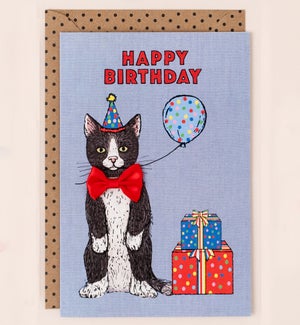 BD/Birthday Tuxedo Cat