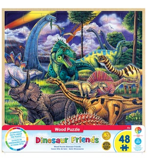 PUZZLES/48PC Dinosaur Friends